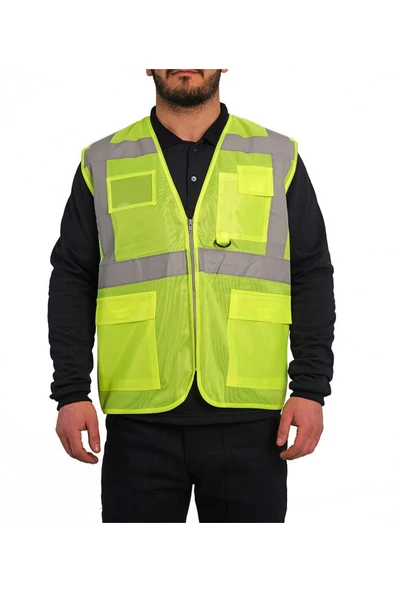 BESTGUARD  Reflektörlü Mühendis Yeleği Cepli ürün görseli 1