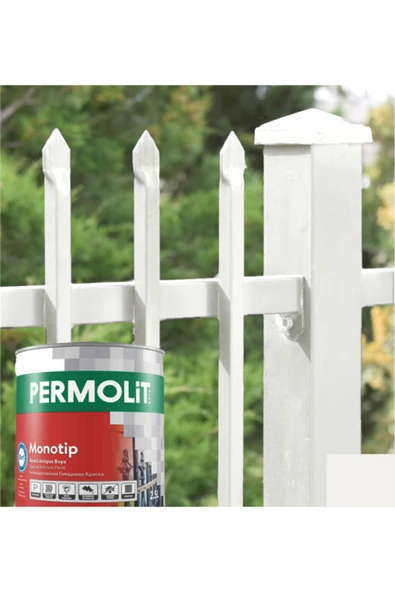 Permolit  Monotip Renkli Antipas Boya Beyaz 2,5 L ürün görseli 1