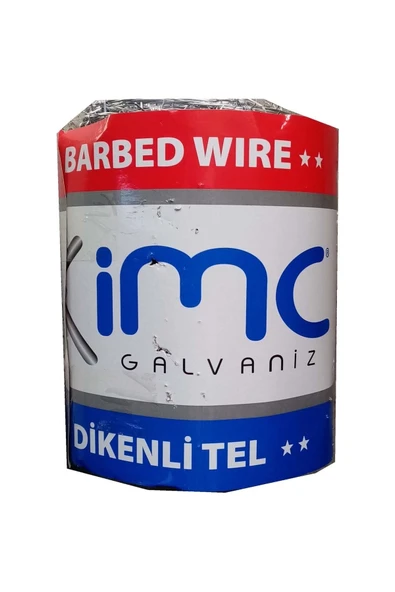 Ocaktan Yapı Market  Imc Dikenli Galvanız Tel 250 Metre Uzunluk 1,30 Mm*130mm ürün görseli 1