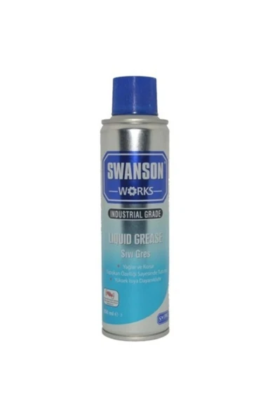 SWANSON WORKS  Sıvı Gres Yağı Rulman Dişli Yağlama Zincir Yağlayıcı Sprey 400 Ml ürün görseli 1