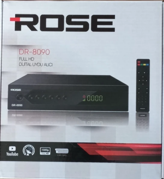 ROSE FULL HD KASALI UYDU DR-8090 ürün görseli 1
