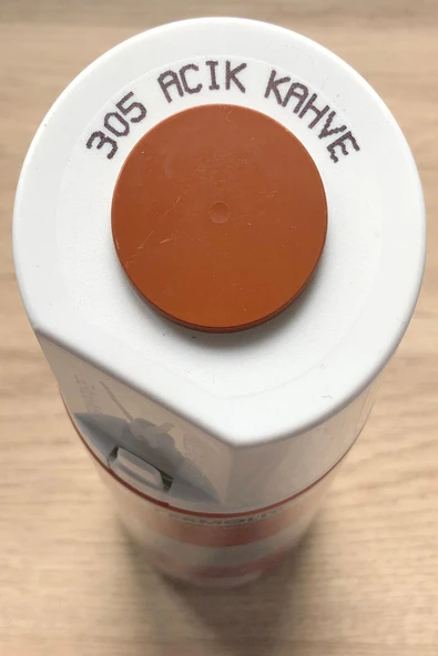 Akçalı  Açık Kahve 305 Alüminyum-ahşap-plastik-demir-metal-sprey Boyama 400 ml ürün görseli 1
