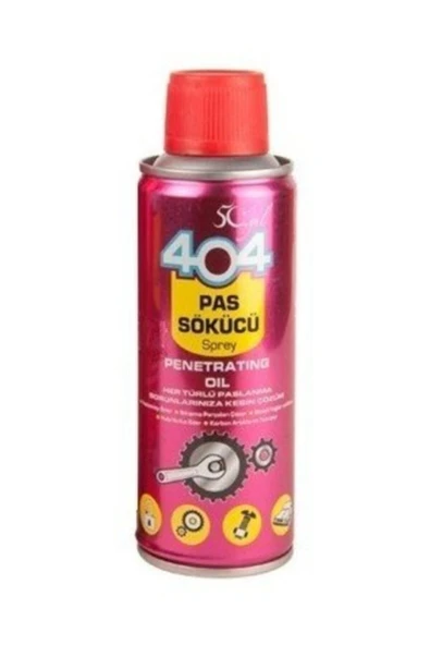 404 Kimya  404 Pas Sökücü Sprey 400 Ml. 5 Adet ürün görseli 1