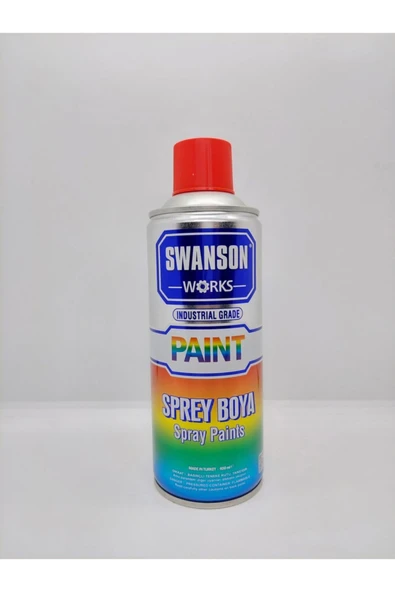 1tech  Swanson Works Kırmızı Renk Sprey Boya 400 Ml ürün görseli 1