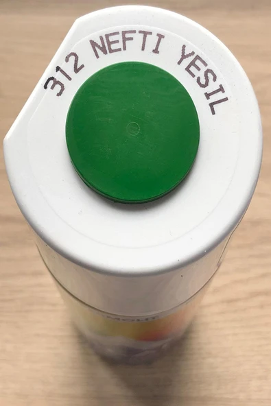 Akçalı  Nefti Yeşil 312 Alüminyum-ahşap-plastik-demir-metal-sprey Boyama 400 ml ürün görseli 1