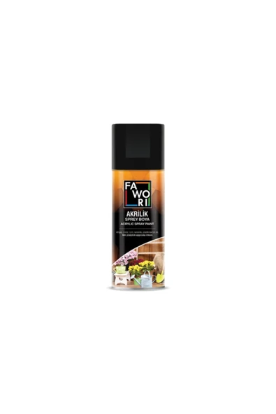 Fawori  Akrilik Sprey Boya 400ml (RAL 9003) Parlak Beyaz ürün görseli 1