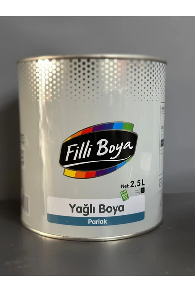 Filli Yağlı Boya Parlak 2.5lt siyah ürün görseli 1