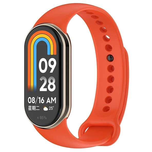 Xiaomi Mi Band 9 Serisi Klasik Kordon Silikon Strap Kayış ürün görseli 1