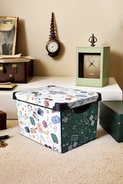 Style Box Memories- 20 L Dolap Içi Saklama,organizer Ve Oyuncak Saklama Kutusu ürün görseli 1