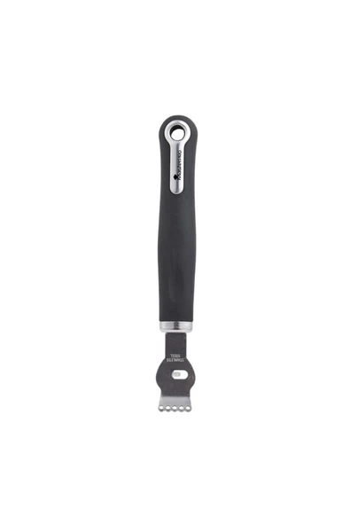 MasterPro  Paslanmaz Çelik Zester Kabuk Soyacağı | 17,8x2x2 Cm | Foodies Collection Serisi | 4849 ürün görseli 1