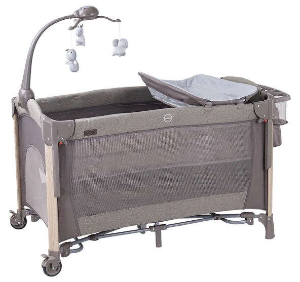 Prego Elips Plus Anne Yanı Oyun Parkı 70x120 cm / Bej ürün görseli 1
