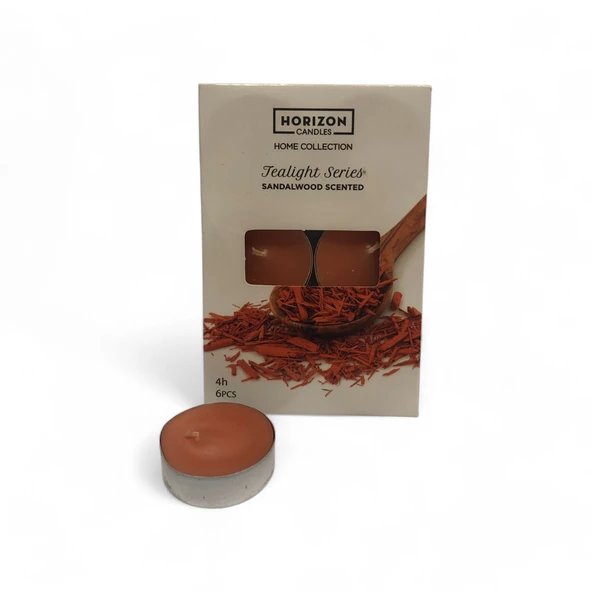 Tealight Sandal 6 lı Mum ürün görseli 1
