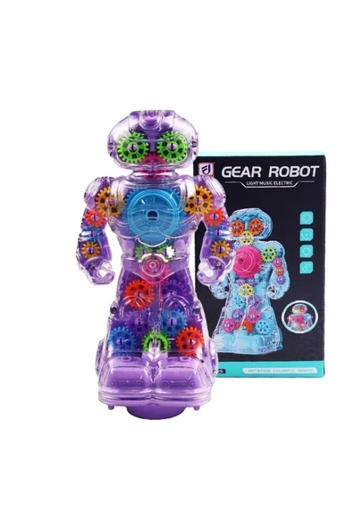 Angel Of Life Sesli ve Işıklı 360 Derece Dönen Oyuncak Robot ürün görseli 1