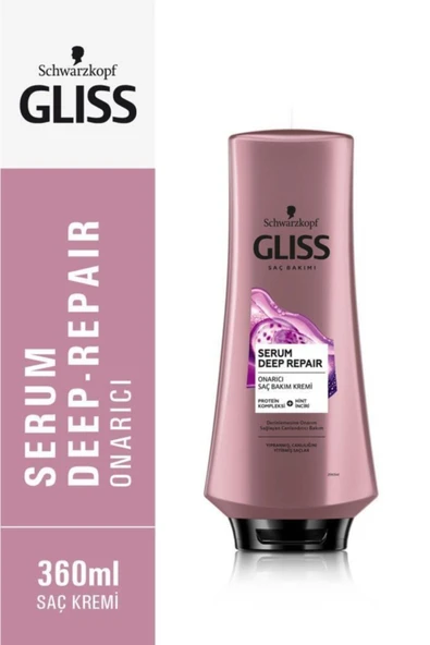Gliss Serum Deep Repair Saç Kremi 360 ml ürün görseli 1