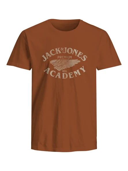 JACK JONES Erkek Baskılı Tişört 12276650 ürün görseli 1