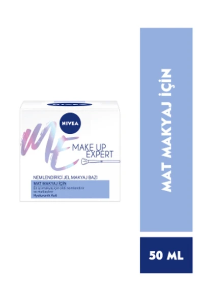 NIVEA ME NEMLENDİRİCİ JEL MAKYAJ BAZI 50ML-MAVİ ürün görseli 1
