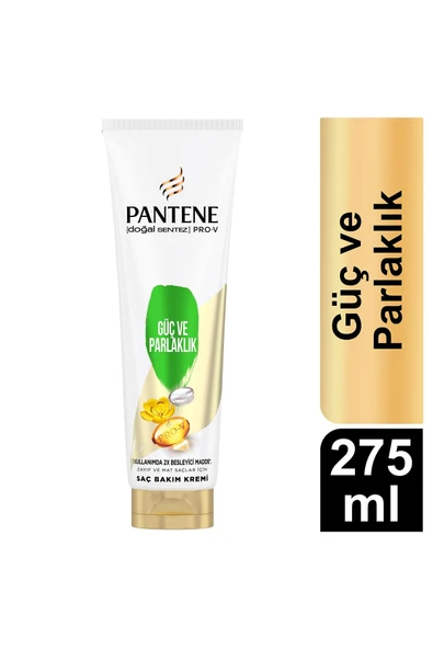 Pantene Pro-V Doğal Sentez Güç ve Parlaklık Saç Bakım Kremi 275 ml ürün görseli 1