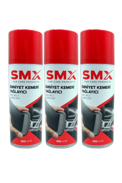 SMX 3 Adet Emniyet Kemeri Yağlayıcı (200 Ml) ürün görseli 1