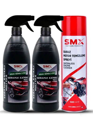 SMX Seramik Katkılı Hızlı Ve Pratik Cila 2 Adet. - Susuz Motor Temizleme Spreyi ürün görseli 1