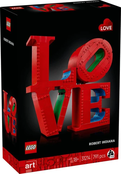 LEGO Art 31214 LOVE ürün görseli 1
