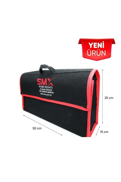 SMX Araç Bagaj Düzenleyici Organizer Çanta (Bagaj Çantası) 50x20x15cm ürün görseli 1