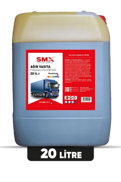 SMX AĞIR VASITA FIRÇASIZ OTO KÖPÜĞÜ 20 LT ürün görseli 1