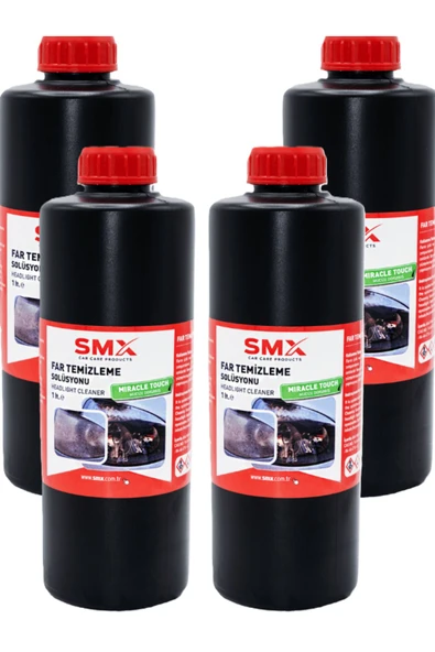 SMX Araba Far Temizleme Sıvısı - 4 Litre ürün görseli 1