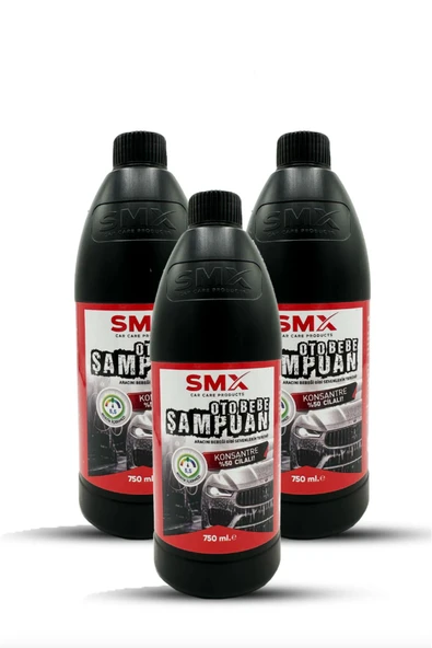 SMX Oto Bebe Şampuanı 750 ml 3 Adet ürün görseli 1