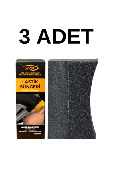 SMX Lastik Süngeri 3 Adet ürün görseli 1