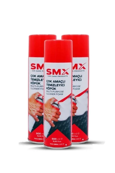 SMX 3 Adet Çok Amaçlı Temizleyici Köpük Sprey ürün görseli 1