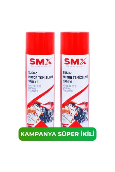 SMX Susuz Motor Temizleme Spreyi 2 Adet (2x500 Ml) ürün görseli 1