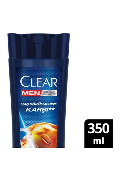 Clear Men Kepeğe Karşı Etkili Şampuan Saç Dökülmesine Karşı 350 ml ürün görseli 1