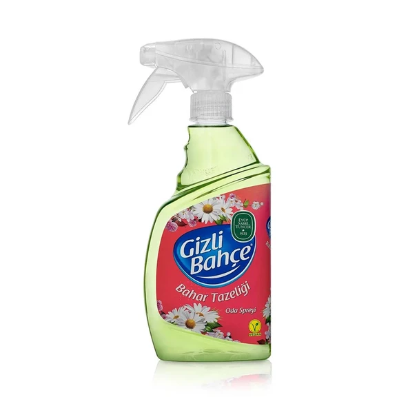 EST GİZLİ BAHÇE YENİ NESİL ODA SPREYİ BAHAR TAZELİĞİ 500 ML PET ŞİŞE ürün görseli 1