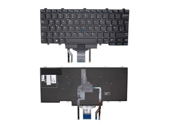 Dell Latitude E7480 Notebook Klavyesi TR Ver.2 ışıklı - Resim 2