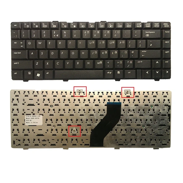 HP Pavilion DV6000 Compaq F500 Notebook Klavyesi (Siyah TR) ürün görseli 1