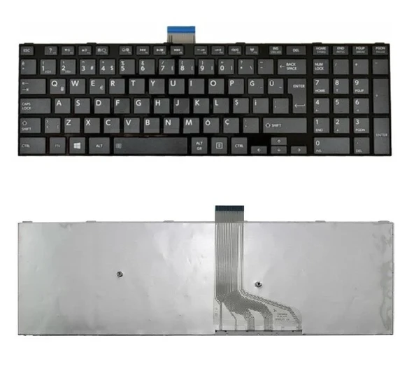 Toshiba AEBD5A00310-TR, HMB8104TSC29 TR Klavyesi (Siyah TR) ürün görseli 1