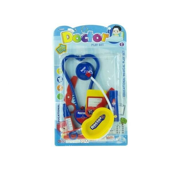 Oyuncak Doktor Seti Mavi 7 Parça ürün görseli 1