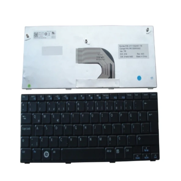Dell V111502AK1 V111502DK1 Notebook Klavyesi Siyah - TR ürün görseli 1