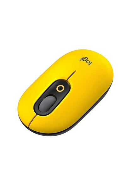Logitech POP Emoji 910-006546 Sarı Sessiz Optik Kablosuz Mouse - outlet ürün görseli 1