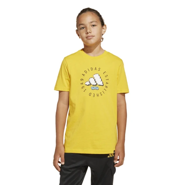 Adidas JI6688 J Fun Unisex Çocuk Spor Tişört ürün görseli 1