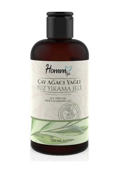 Homm Life Çay Ağacı Yağlı Yüz Yıkama Jeli 250 ML ürün görseli 1