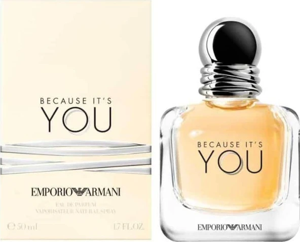 Emporio Armani Because It's You Kadın Parfüm EDP 50 ML ürün görseli 1