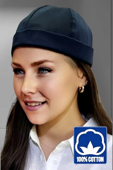 Unisex %100 Pamuklu Docker Şapka - Resim 2