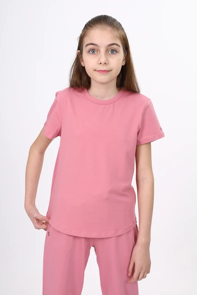Toontoy Kız Çocuk Baskılı Tişört - Resim 8