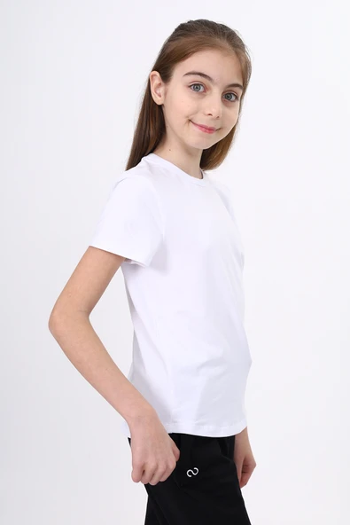 Toontoy Kız Çocuk Baskılı Tişört - Resim 4