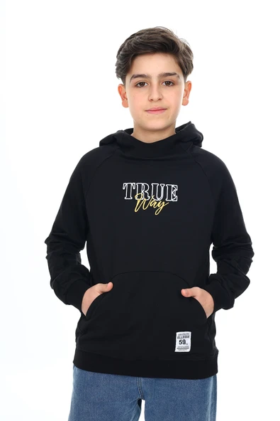 Toontoy Erkek Çocuk Nakışlı Sweatshirt ürün görseli 1