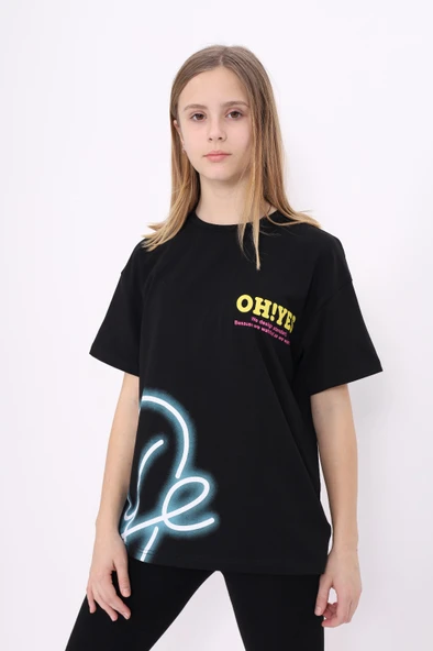 Toontoy Unisex Çocuk Baskılı Tişört ürün görseli 1