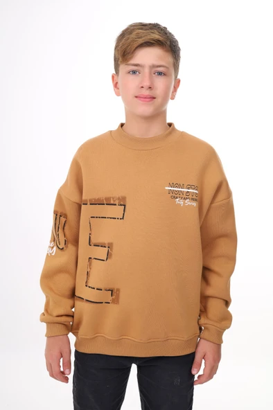 Toontoy Erkek Çocuk Baskılı Sweatshirt ürün görseli 1