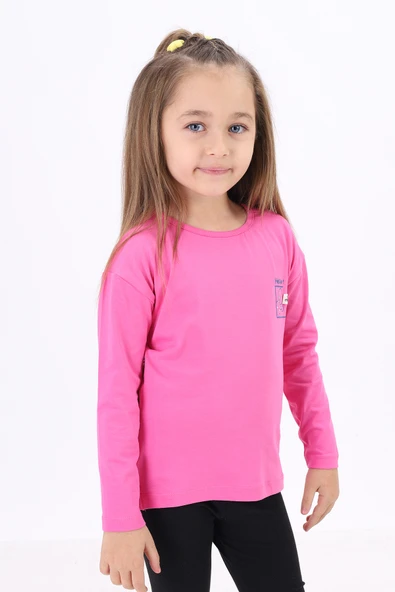 Toontoy Kız Çocuk Baskılı Tişört - Resim 11