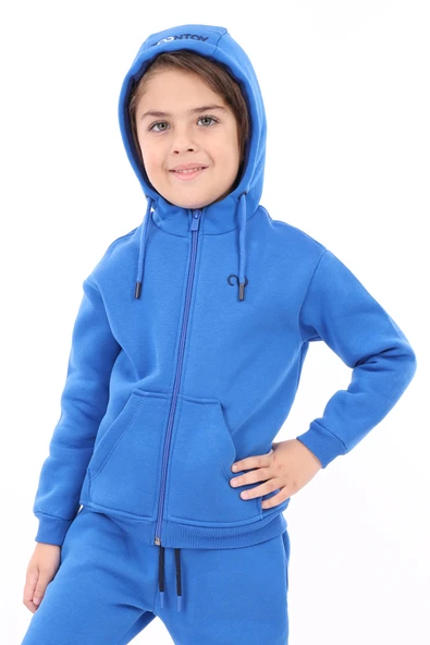 Toontoy Unisex Çocuk Nakışlı Hırka ürün görseli 1
